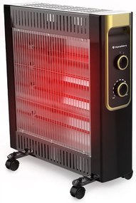 HomeVero HV-QH2200 Σόμπα Χαλαζία με Θερμοστάτη 2200W