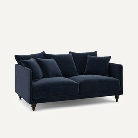 Καναπές compact από βελούδινη chenille, Lazare