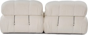 2-Seat Sofa Bubble 2 Seater (L1-1R) - Cream Cream