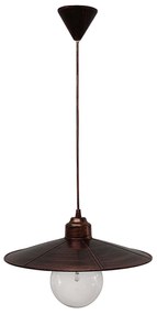 Φωτιστικό Οροφής Κρεμαστό LP-180K 1/L 11-0156 Copper Plastic