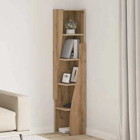 vidaXL Γωνιακό Ντουλάπι 27,5x27x140εκ Επεξεργασμένο Ξύλο Artisan Oak