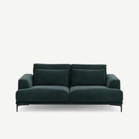 Καναπές 3 θέσεων με βελούδινη ταπετσαρία, Marsile