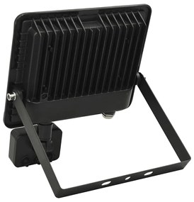 vidaXL Προβολέας LED με Αισθητήρα Θερμό Λευκό 50 W