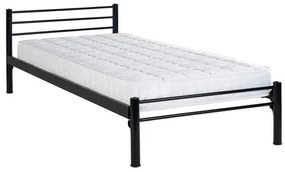 Metal Bed Simple Εκρού, 0.90x200 εκ.