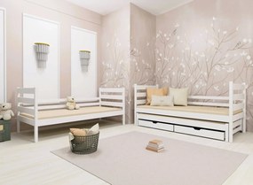 TOMI 90x200 grey bunk bed Lano Furniture