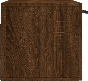 vidaXL Ντουλάπι Τοίχου Καφέ Δρυς 60x36,5x35 εκ. Επεξεργασμένο Ξύλο