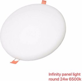 Φωτιστικό LED - Round Panel - Χωνευτό - 24W - 6500K - 790634