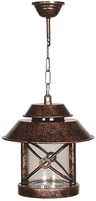 Φωτιστικό Οροφής 685AVN1310 Φ26x56cm E27 40W Brown Opviq