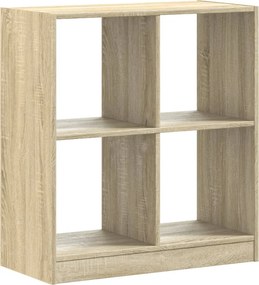 vidaXL Βιβλιοθήκη Sonoma Δρυς 68,5x32x75 εκ. από Επεξεργ. Ξύλο