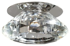 Φωτιστικό Οροφής - Σποτ Moria SD8016T4G9 G9 Κρύσταλλο Στρογγυλό Clear Aca