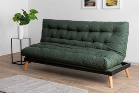 3-Seat Sofa-Bed Saki - Green Green