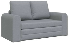 vidaXL Κρεβάτι καναπές Ανοιχτό γκρι 148 x 71 x 83 εκ. ύφασμα