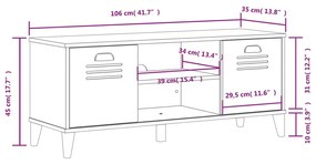 ΠΑΠΟΥΤΣΟΘΗΚΗ VIKEN ΛΕΥΚΗ 106 X 35 X 45ΕΚ. ΑΠΟ ΜΑΣΙΦ ΞΥΛΟ ΠΕΥΚΟΥ 374932