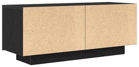 vidaXL Ντουλάπι TV Μαύρο 100 x 35 x 40 εκ Επεξεργασμένο ξύλο