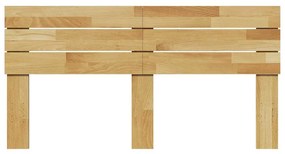 vidaXL κεφαλάρι 135 cm μασίφ ξύλο δρυς