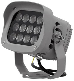 LED Προβολέας Αρχιτεκτονικού Φωτισμού 12W CREE 230v 1920lm Δέσμης 10° Μοιρών Αδιάβροχος IP67 Ψυχρό Λευκό 6000k GloboStar 05015 - 05015