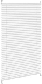 vidaXL Πλισέ στόρι σκίασης 90 x 1125 cm Λευκό