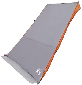 vidaXL Σκηνή με στέγη Άλλο Γκρι και Πορτοκαλί 140 / 190 x 150 x 185 εκ