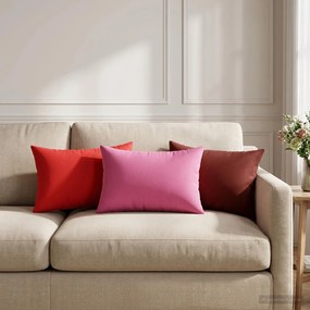 vidaXL Κάλυμμα Μαξιλαριού 2 pcs HEERLEN Ροζ 30 x 50 cm Πολυεστέρας