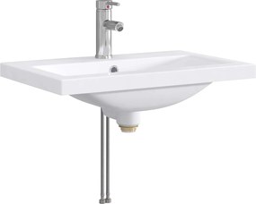 vidaXL Σετ Επίπλων Μπάνιου Γκρι Sonoma 61 x 40 x 84,5 εκ
