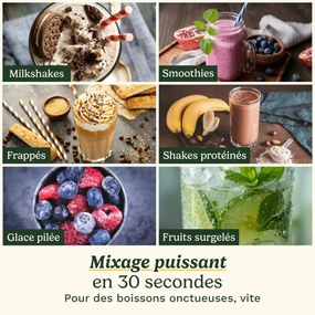 Μπλέντερ Κύπελλο Cuisinart PBL100E Blast&amp;Go 120 W Λευκό 500 ml