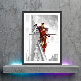 Πόστερ &amp;  Κάδρο Comic Iron Man CM031 21x30cm Εκτύπωση Πόστερ (χωρίς κάδρο)