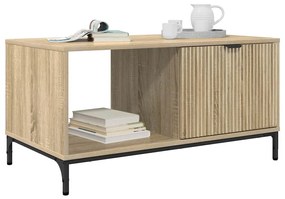 vidaXL Τραπεζάκι σαλονιού Sonoma Δρυς 90 x 49 x 46 εκ.