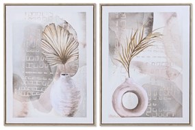 Καμβάς Home ESPRIT πολυστερίνη Καμβάς 45 x 2,5 x 60 cm