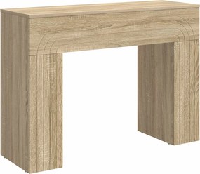 vidaXL Τραπεζάκι σαλονιού Sonoma Δρυς 102 x 35 x 75 εκ