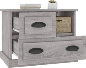 vidaXL Κομοδίνο Γκρι Sonoma 60x39x45 εκ.
