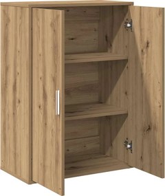 vidaXL Πλαϊνό γραφείο Artisan Oak 60 x 31 x 84 εκ. Επεξεργασμένο Ξύλο
