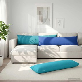 vidaXL Κάλυμμα Μαξιλαριού HEERLEN Γαλάζιο 40 x 145 εκ. Πολυεστέρας