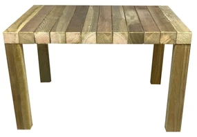 Tesias Τραπέζι παραλίας / κήπου φαγητού 55x44.5x36cm-Tesias  TES-1261