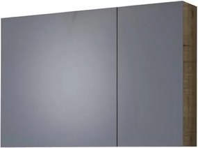 Drop Luxus PL Wood 85 - Καθρέπτης Με Ντουλάπι (75x12x50)