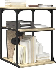 vidaXL Βάση Εκτυπωτή 3 Επιπέδων Sonoma Δρυς 43x48x64 εκ Επεξ. Ξύλο