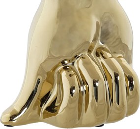 Βάζο DKD Home Decor Χρυσό Πήλινα 17 x 12 x 21 cm (x2)