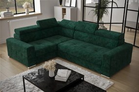 Γωνιακός Καναπές April Max-Prasino-Αριστερή