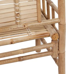 vidaXL Παγκάκι Κήπου 120 εκ. από Μπαμπού με Μαξιλάρι