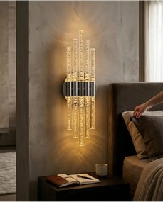Stewehome Μοντέρνος σχεδιασμός LED απλίκα τοίχου με μεταλλικό σώμα