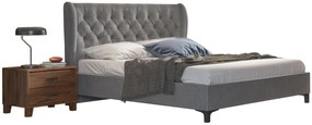 Bed CATHRIN Μπλέ, 150x200 εκ., χωρίς Μπαούλο