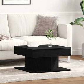 vidaXL Τραπεζάκι σαλονιού Μαύρη Οξυά 57 x 57 x 30 εκ.