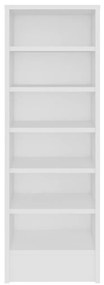 vidaXL Παπουτσοθήκη Λευκή 31,5 x 35 x 90 εκ. από Επεξ. Ξύλο
