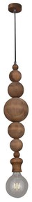 Φωτιστικό Οροφής Κρεμαστό HL-039R-1P 77-2735 Melody Aged Wood Homelighting Wood