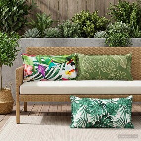 vidaXL Κάλυμμα Μαξιλαριού 2 τμχ. HOUTEN Πολύχρωμο 40 x 80 cm