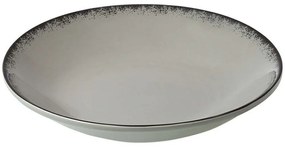 Πιάτο Βαθύ Pearl 07-16388 23cm Grey Estia Porcelain
