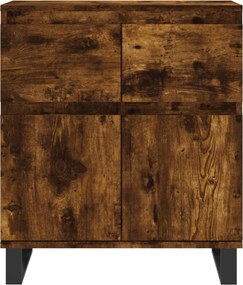 vidaXL Ντουλάπι Καπνιστή Δρυς 60x35x70 εκ. από Επεξεργασμένο Ξύλο