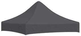 vidaXL Κάλυμμα Τέντας Εκδηλώσεων Ανθρακί 2 x 2 μ. 270 γρ/μ²
