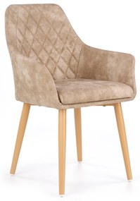 60-20996 K287 chair, color: beige DIOMMI V-CH-K/287-KR-BEŻOWY, 1 Τεμάχιο