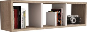 ΡΑΦΙΕΡΑ ΤΟΙΧΟΥ ΜΕΛΑΜΙΝΗΣ SONAMA &amp; ΛΕΥΚΟ CLASSIKER HM9228.12 90x22x25,6Υ εκ.
