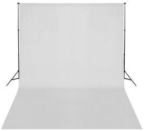 vidaXL Φωτογραφικό Φόντο Λευκό 500 x 300 εκ. από Βαμβάκι